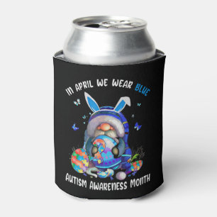 This In April We Wear Blue Autism Easter outfit wi Can Cooler
