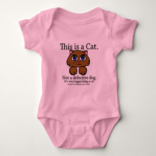 This is a Cat Baby Bodysuit