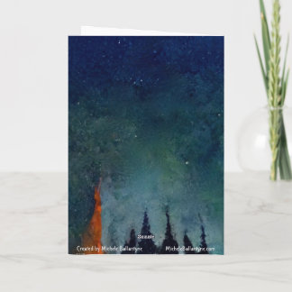 This is a Christmas Card for a young boy.