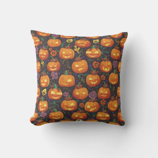 This is a cosy pumpkin cushion. cushion