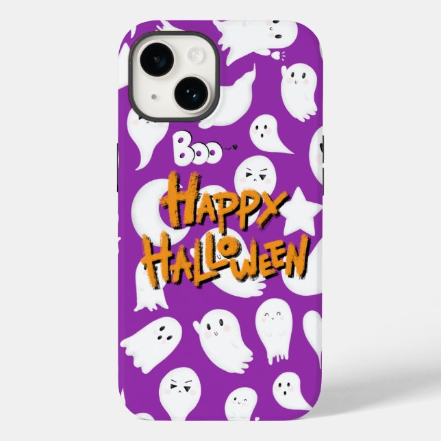 This is a cute case for Halloween. (Back)