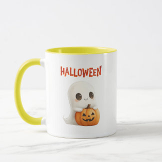 This is a cute mug for Halloween. 