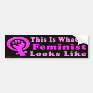 This Is A Feminist Bumper Sticker