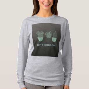 This is a full sleeves grey T-Shirt