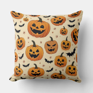 This is a Halloween pumpkin cushion. Cushion