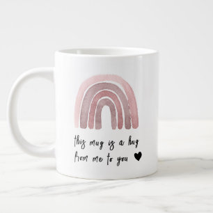This Is A Hug From Me To You Two-Tone Coffee Mug