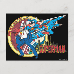 This is a job for�Superman Postcard