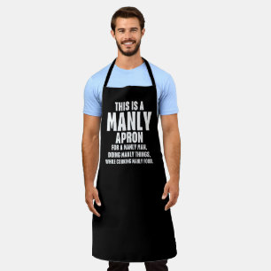 This Is A Manly Apron Funny