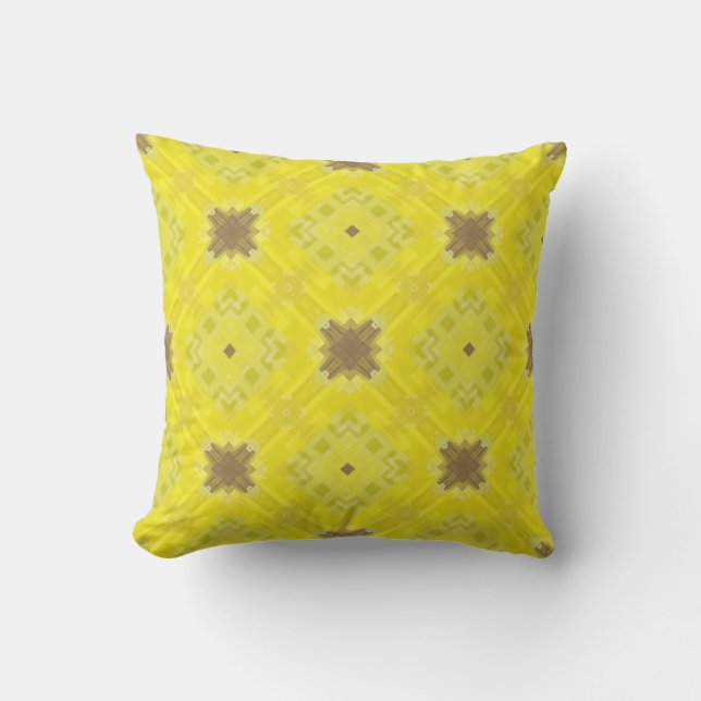 This is a point throw pillow. cushion (Front)