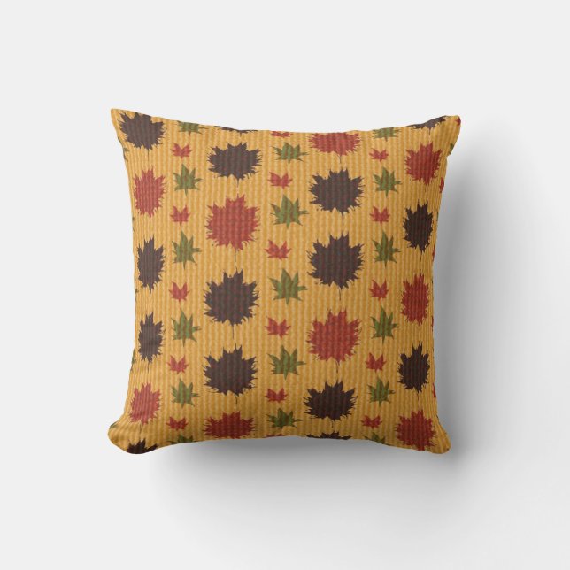 This is a point throw pillow. cushion (Front)