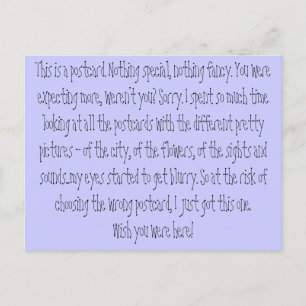 This is a postcard. postcard