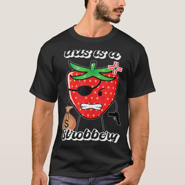 This is a strobbery carnival costume T-Shirt (Front)