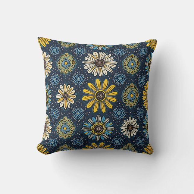 This is a stylish throw pillow. cushion (Front)