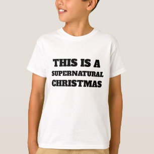 This is a Supernatural Christmas T-Shirt