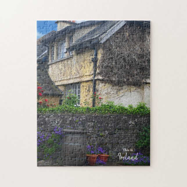 This is Adare Ireland Jigsaw Puzzle (Vertical)