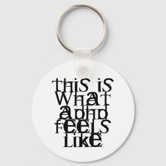 This is ADHD Key Ring