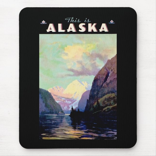 This is Alaska Mouse Mat (Front)