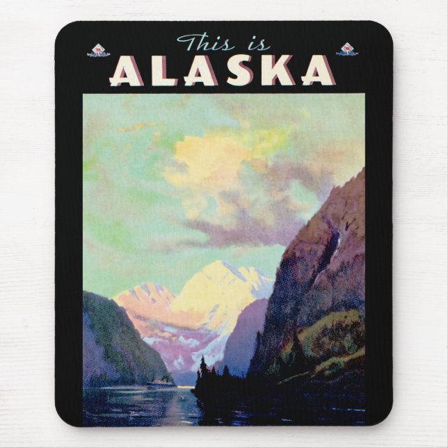 This is Alaska Mouse Mat (Front)
