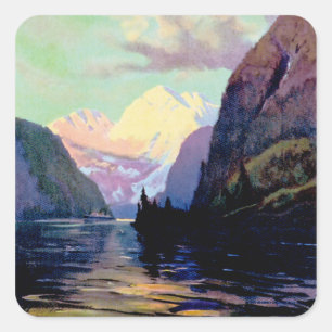 This is Alaska Square Sticker