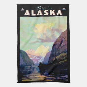 This is Alaska Tea Towel