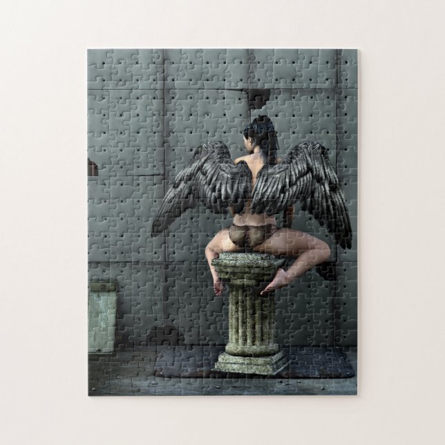 This Is All You Get Gothic Art Puzzle (Vertical)