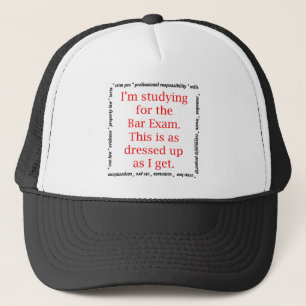 This is as dressed up... trucker hat