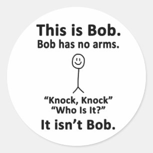 This is Bob Classic Round Sticker