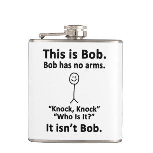 This is Bob Hip Flask