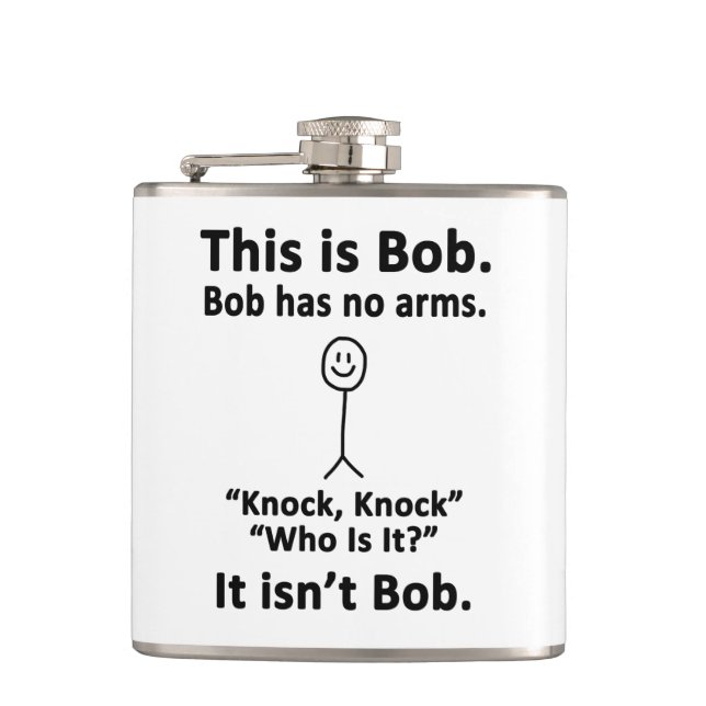 This is Bob Hip Flask (Front)