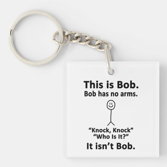 This is Bob Key Ring (Front)