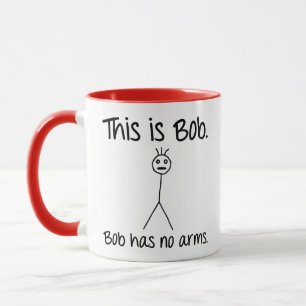 This Is Bob, Knock Knock, Bad Joke, Funny Coffee Mug