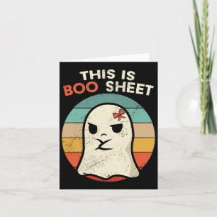 This Is Boo Sheet Fun Halloween Costumes Fun Hallo Card