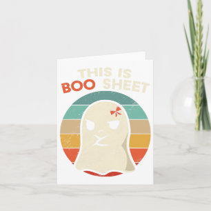 This Is Boo Sheet Fun Halloween Costumes Fun Hallo Card