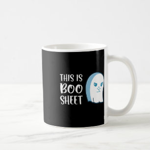 This Is Boo Sheet Fun Halloween Sayings  Coffee Mug