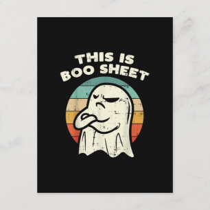 This Is Boo Sheet Ghost Enclosure Card