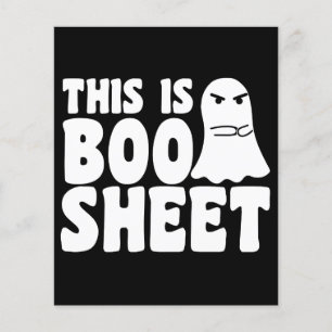 This Is Boo Sheet Ghost Funny Halloween Costume