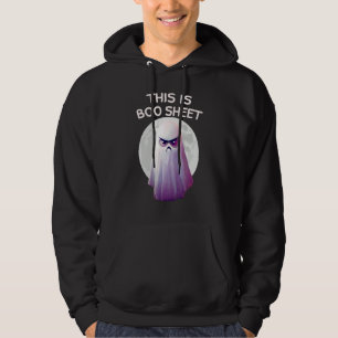 This Is Boo Sheet Ghost Halloween Costume Men Wom Hoodie