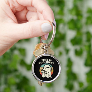 This Is Boo Sheet Ghost Key Ring