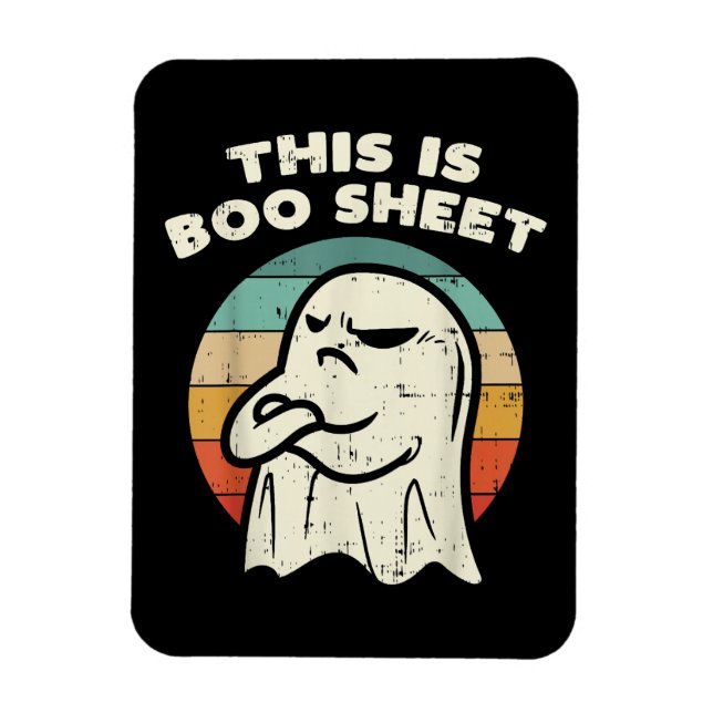 This Is Boo Sheet Ghost  Magnet (Vertical)