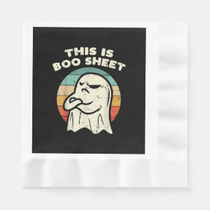 This Is Boo Sheet Ghost Napkin
