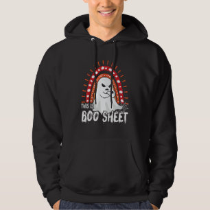 This is boo sheet ghost retro halloween costume me hoodie