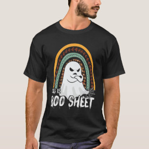 This is boo sheet ghost retro halloween costume me T-Shirt