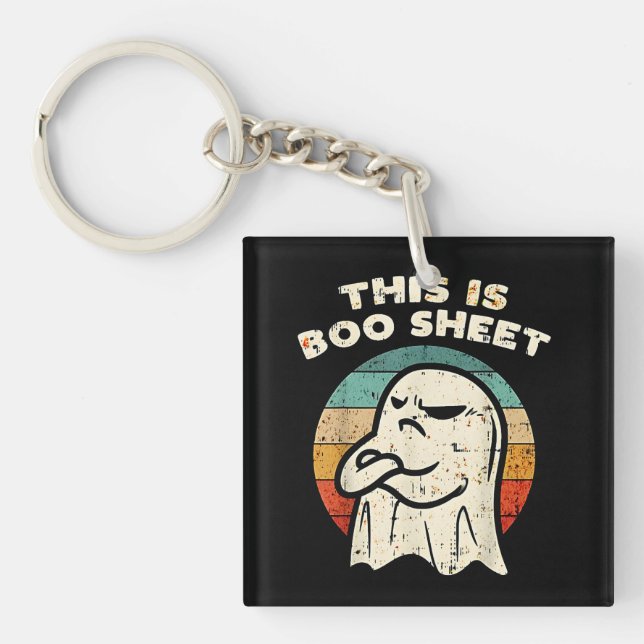 This is boo sheet key ring (Front)