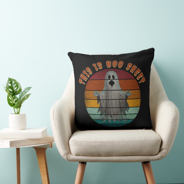 This Is Boo Sheet Vintage Ghost Cushion (Chair)