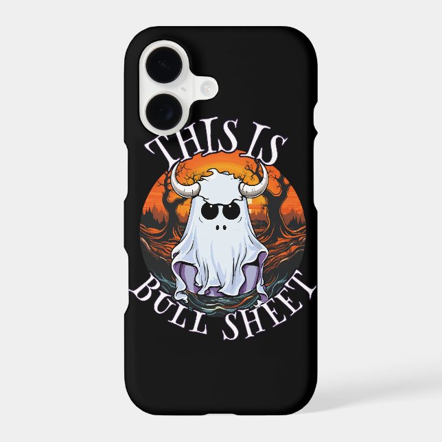 This is bull sheet - funny boo sheet (Back)