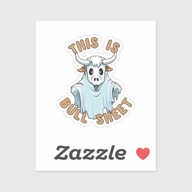 This is bull sheet - funny boo sheet (Sheet)