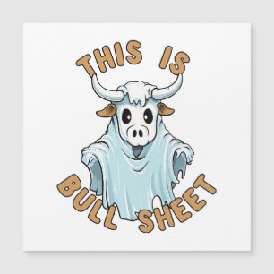 This is bull sheet - funny boo sheet