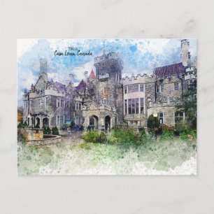 This is Casa Loma, Toronto, Canada  Postcard