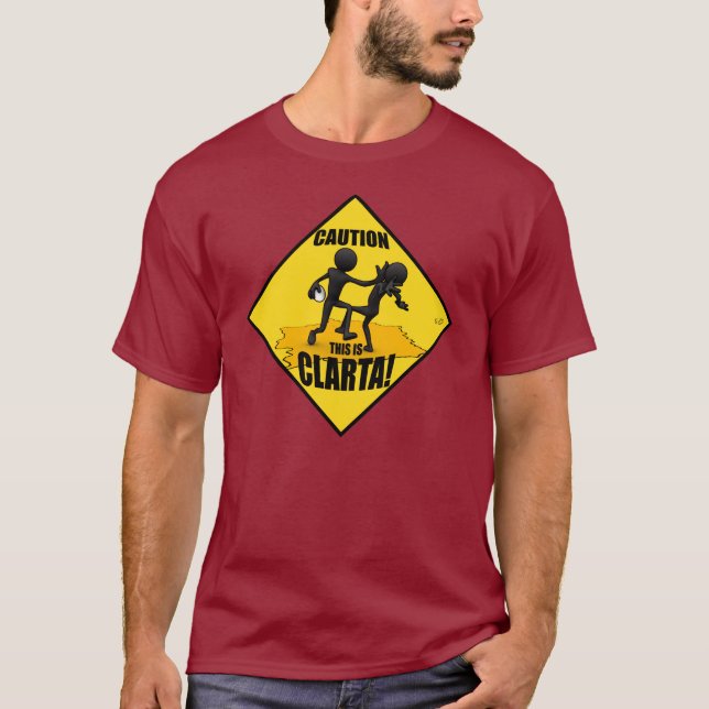 This is CLARTA! T-Shirt (Front)