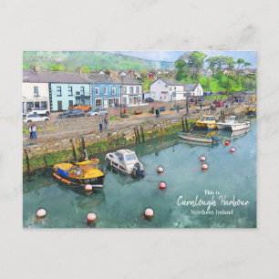 This is Cornlough Harbour - Northern Ireland Postcard
